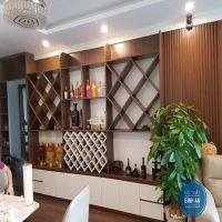 Tủ Rượu Melamin 4