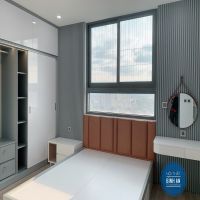 Tủ Áo cánh lùa giảm chấn Acrylic